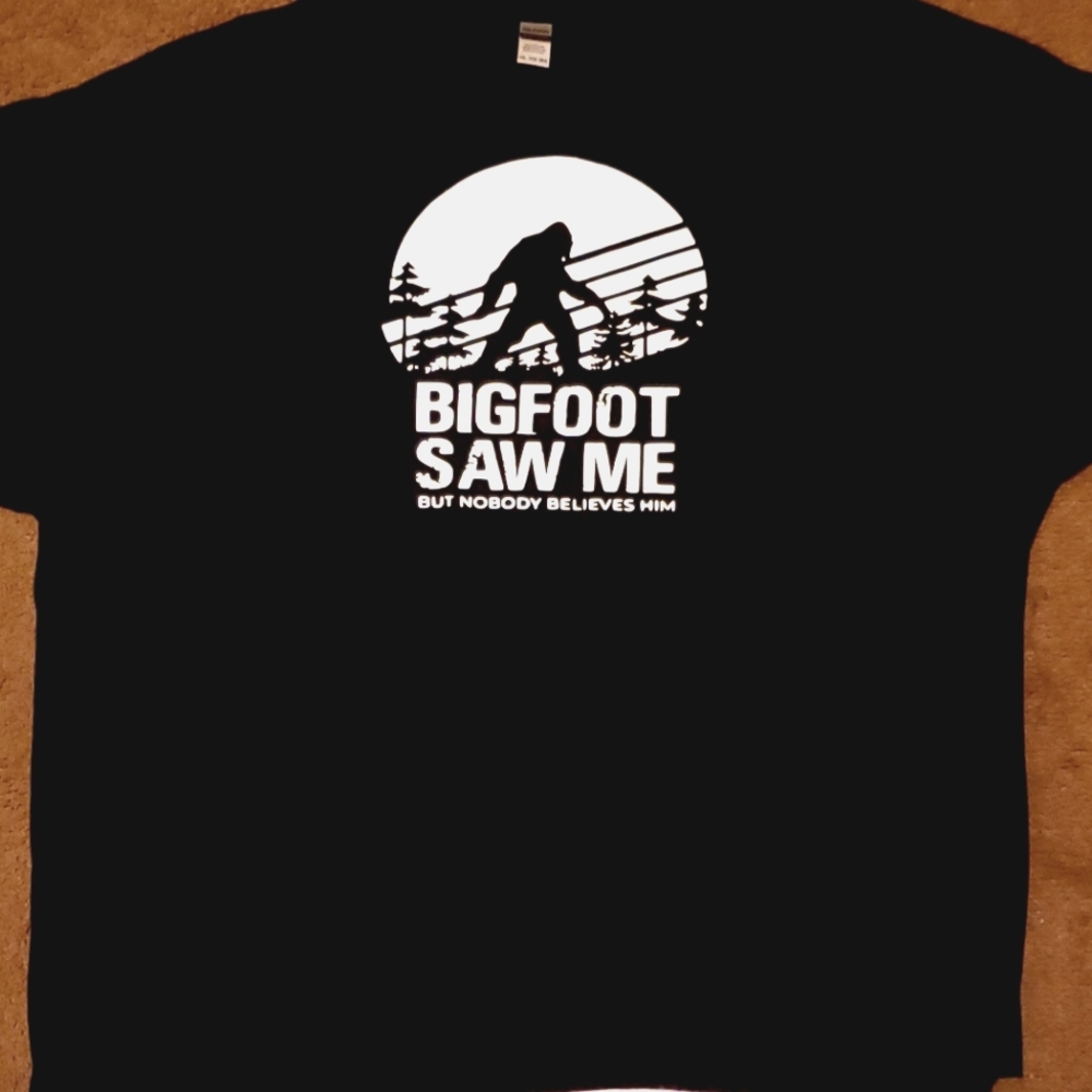 Bigfoot tshirt up to 5XL